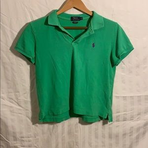 Polo Ralph Lauren Green boys large polo shirt